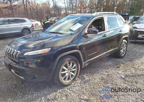 2018 Jeep Cherokee Limited 4X4 z USA, uszkodzony, nr VIN 1C4PJMDX5JD555577